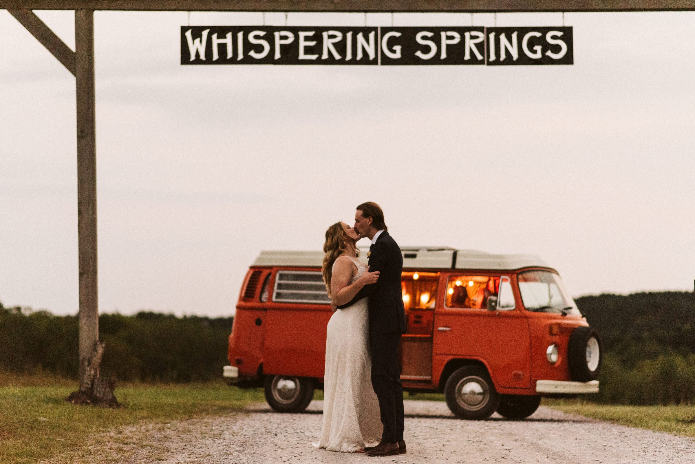 Whispering Springs Romantic Outdoor Wedding