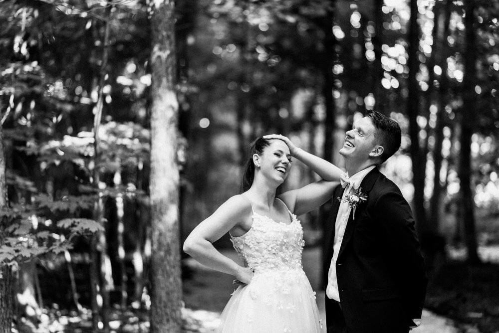 Orillia Camp Couch Wedding Photographer