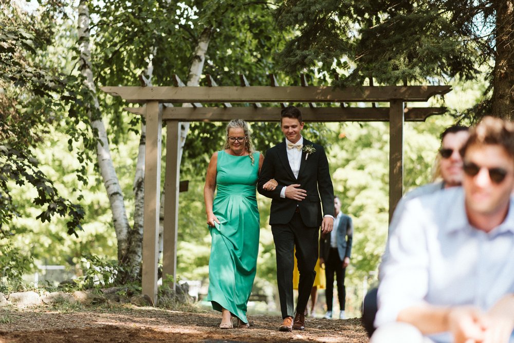 Orillia Camp Couch Wedding Photographer