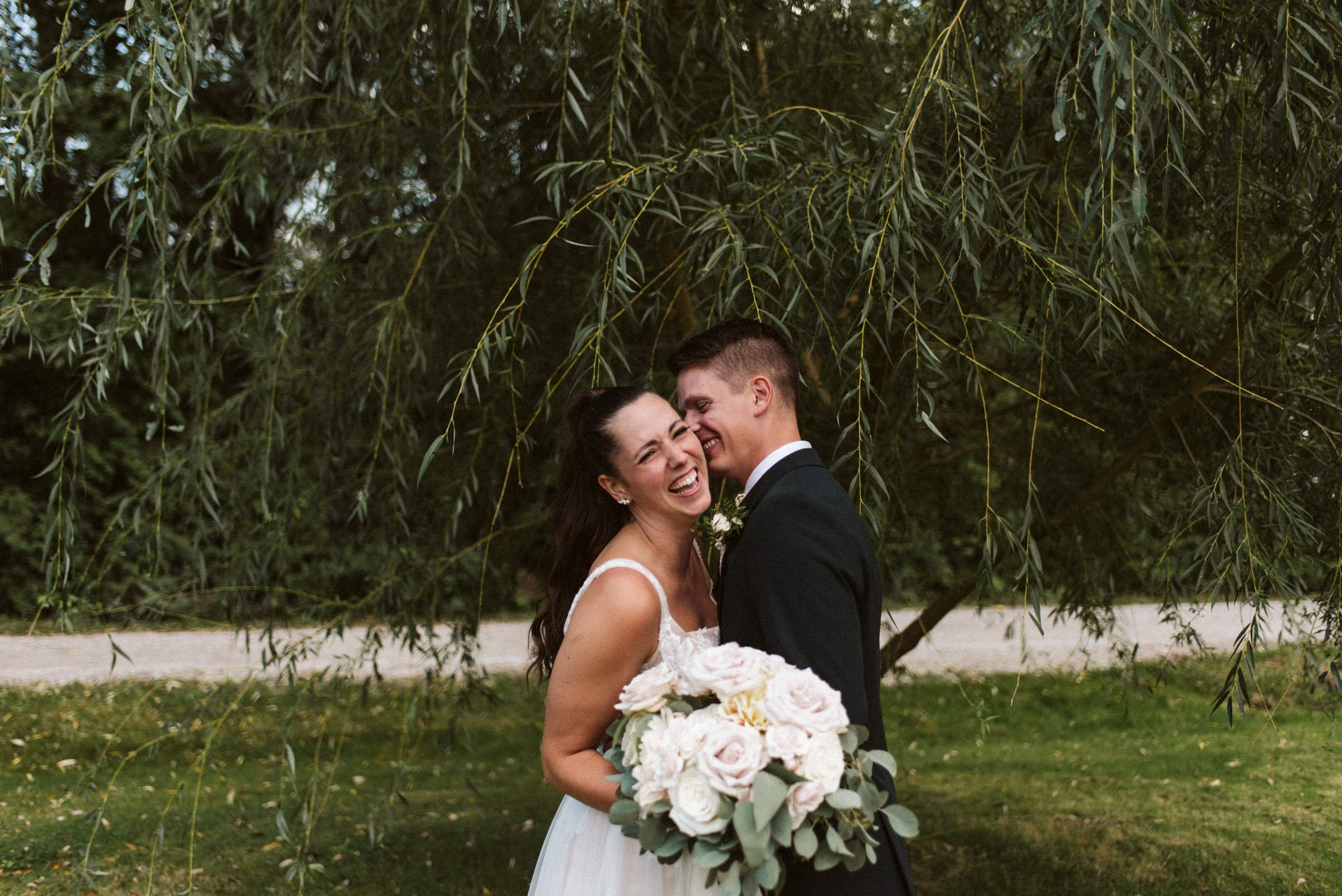 Orillia Camp Couch Wedding Photographer