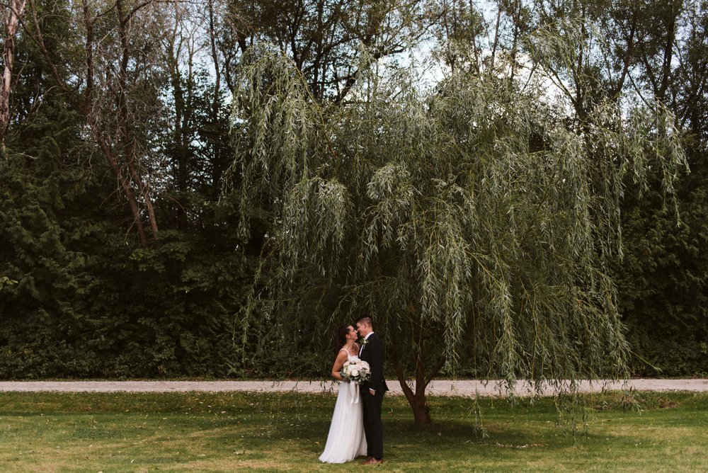 Orillia Camp Couch Wedding Photographer