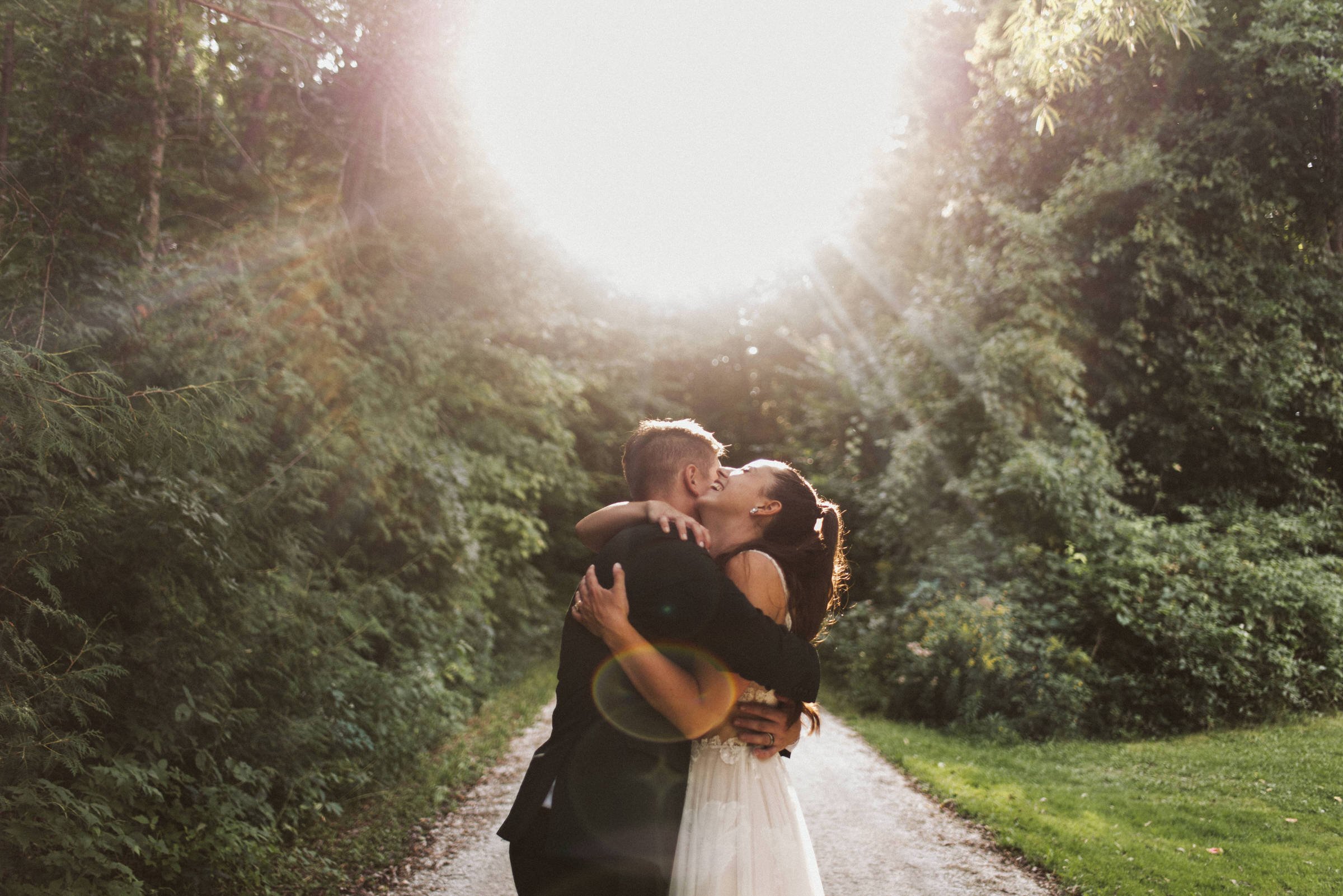 Orillia Camp Couch Wedding Photographer