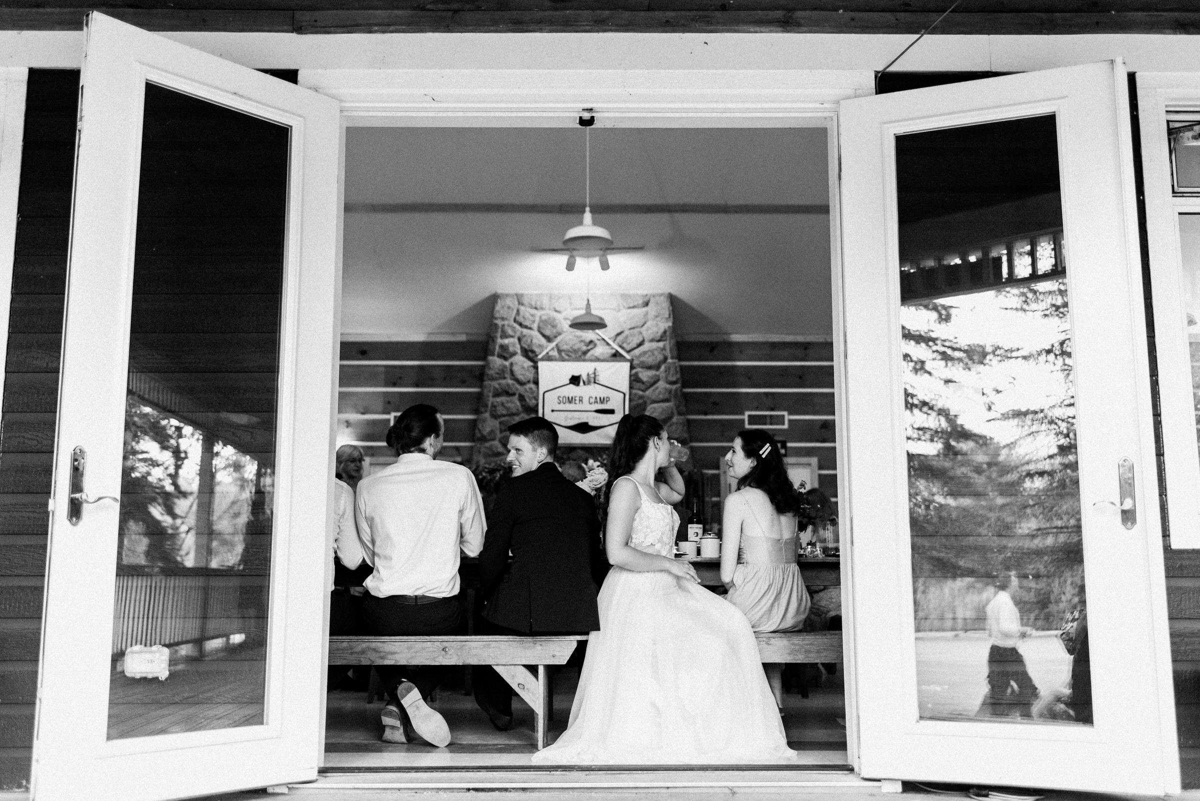 Orillia Camp Couch Wedding Photographer