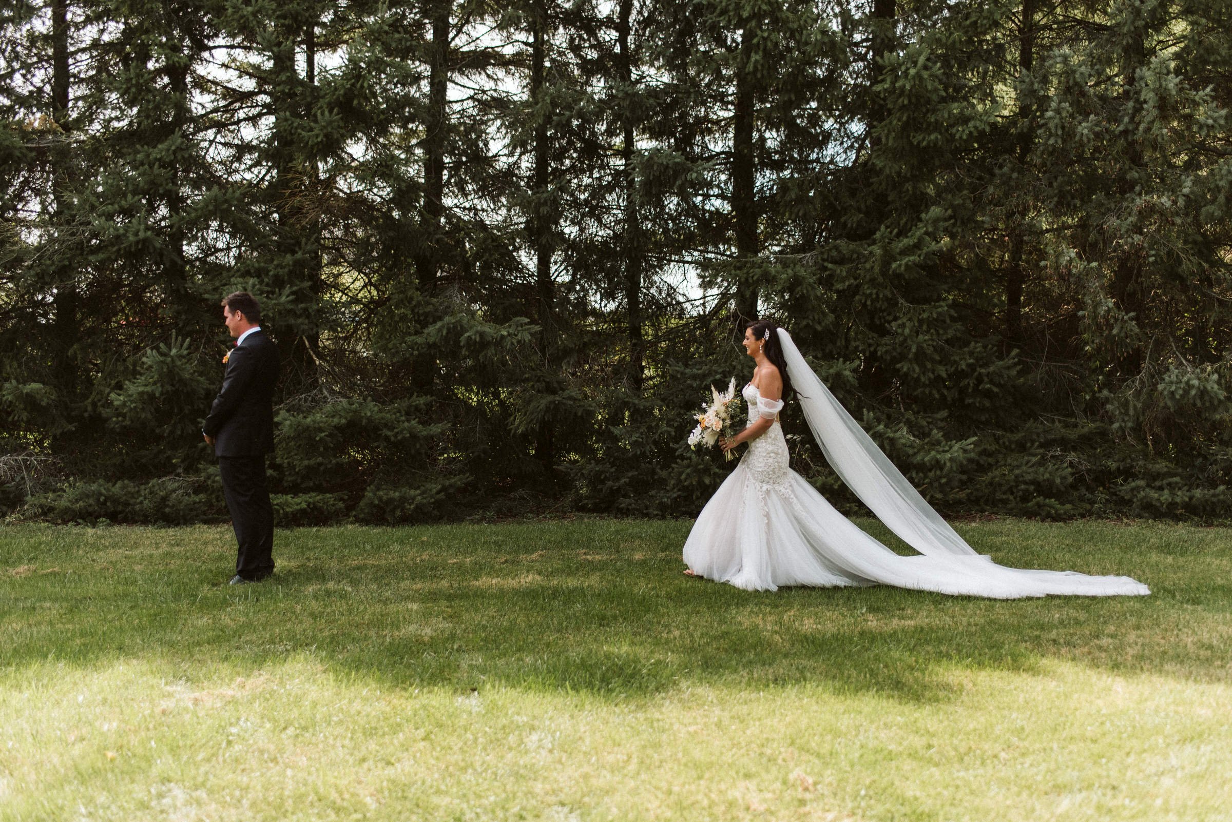 Durham Region Backyard Wedding Photographer