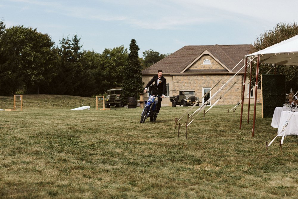 Durham Region Backyard Wedding Photographer