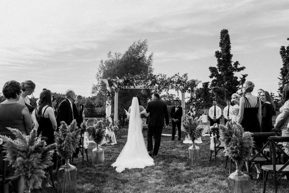 Durham Region Backyard Wedding Photographer