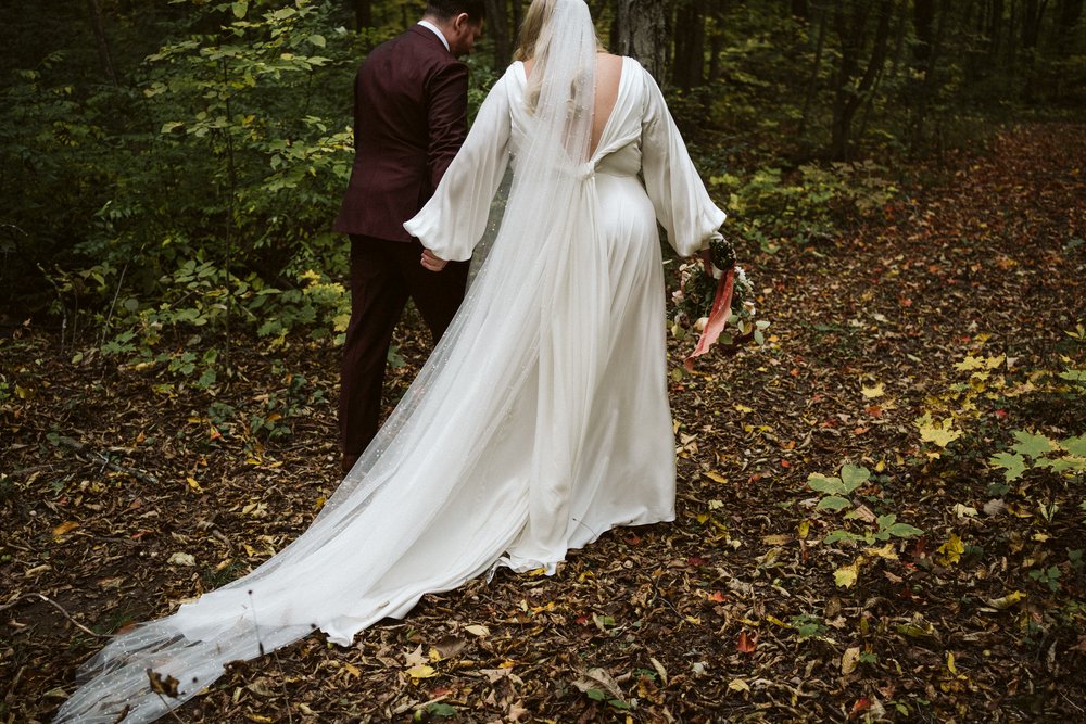 Compass Rose Forest Wedding in Prince Edward County