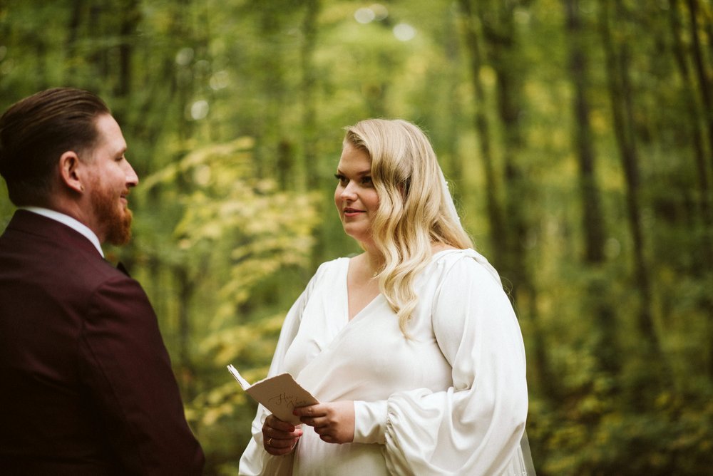 Compass Rose Forest Wedding in Prince Edward County