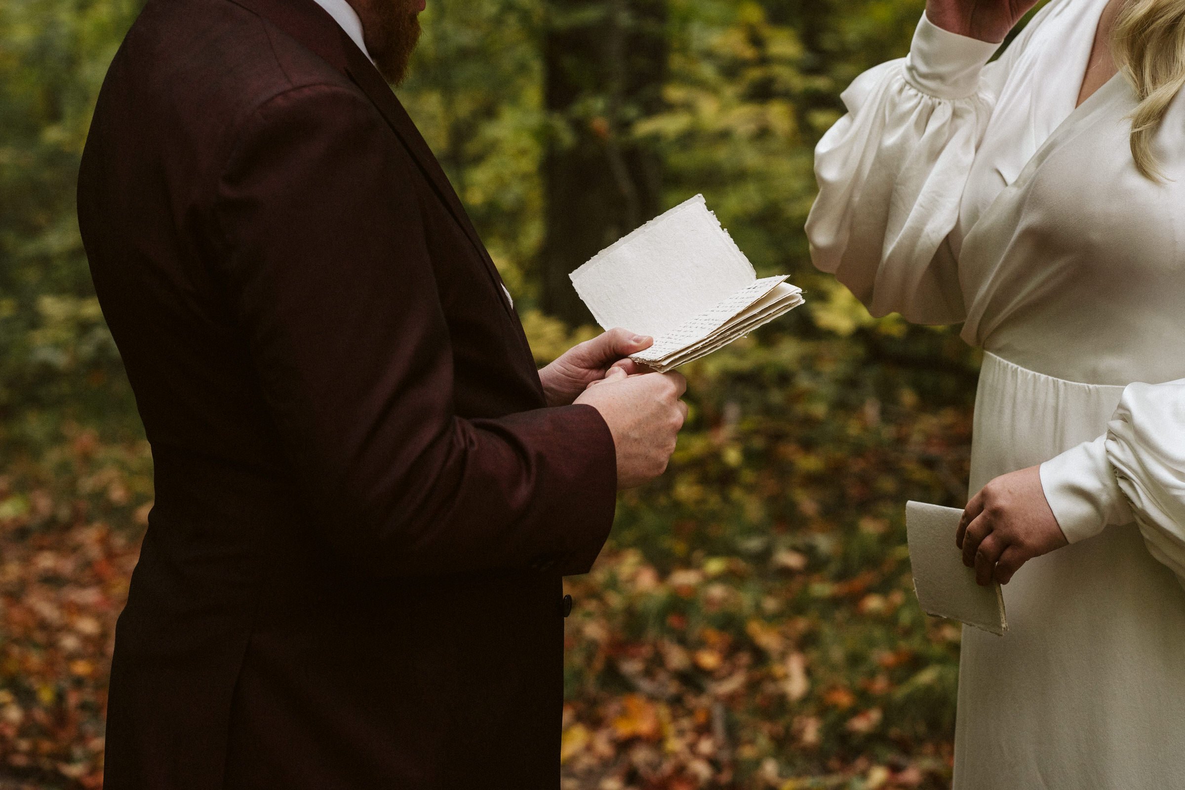 Compass Rose Forest Wedding in Prince Edward County