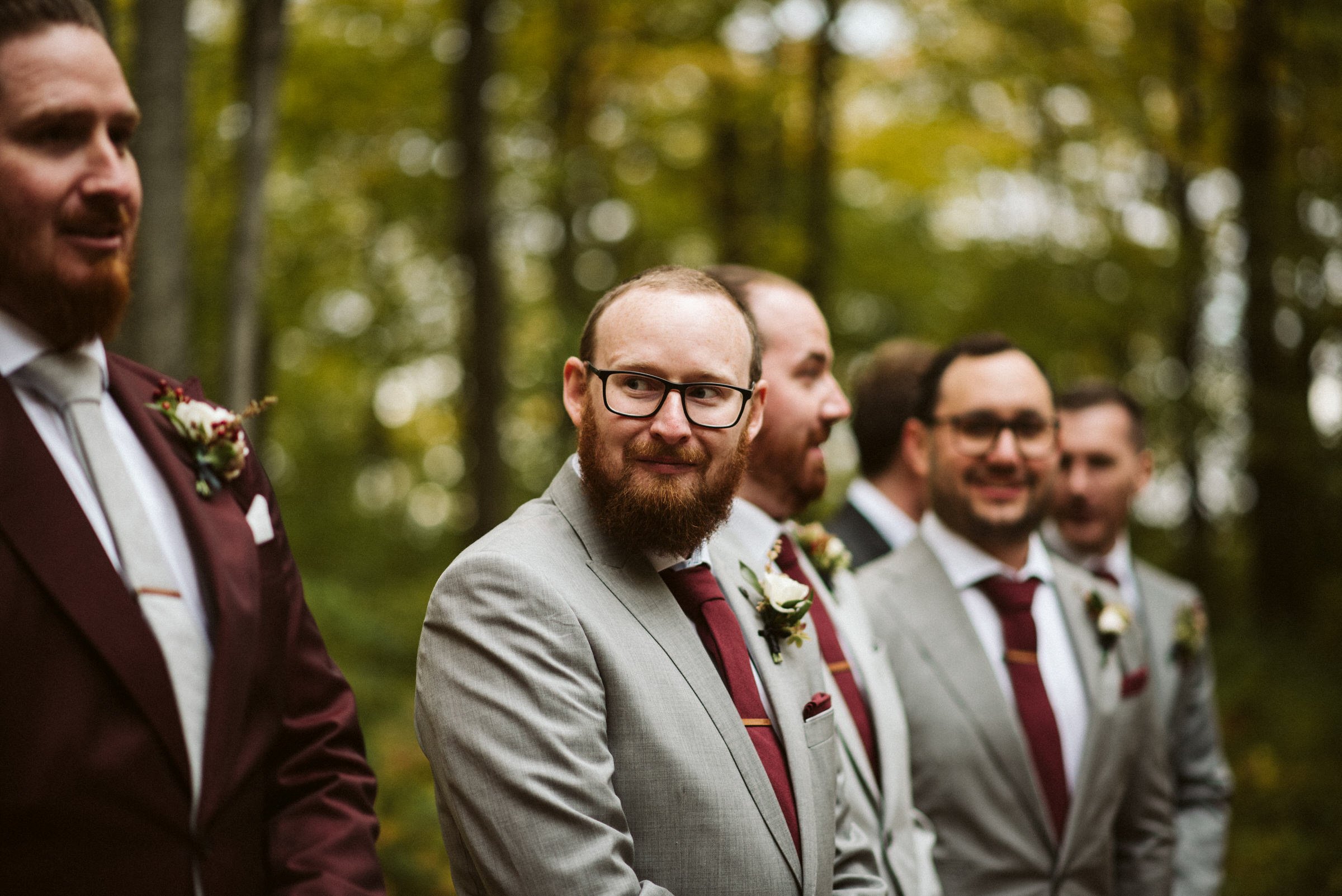 Compass Rose Forest Wedding in Prince Edward County