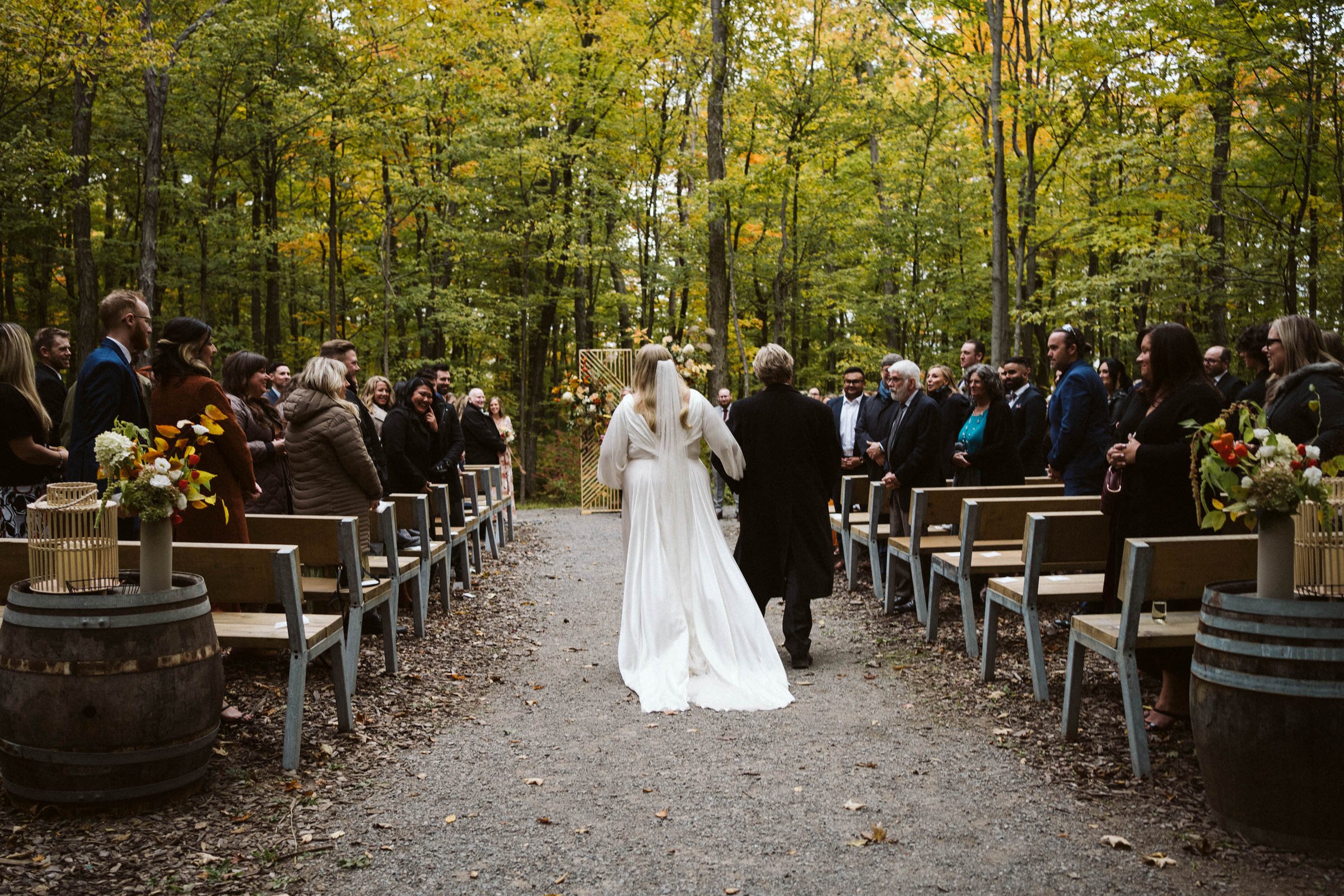 Compass Rose Forest Wedding in Prince Edward County