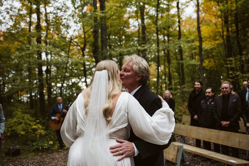 Compass Rose Forest Wedding in Prince Edward County