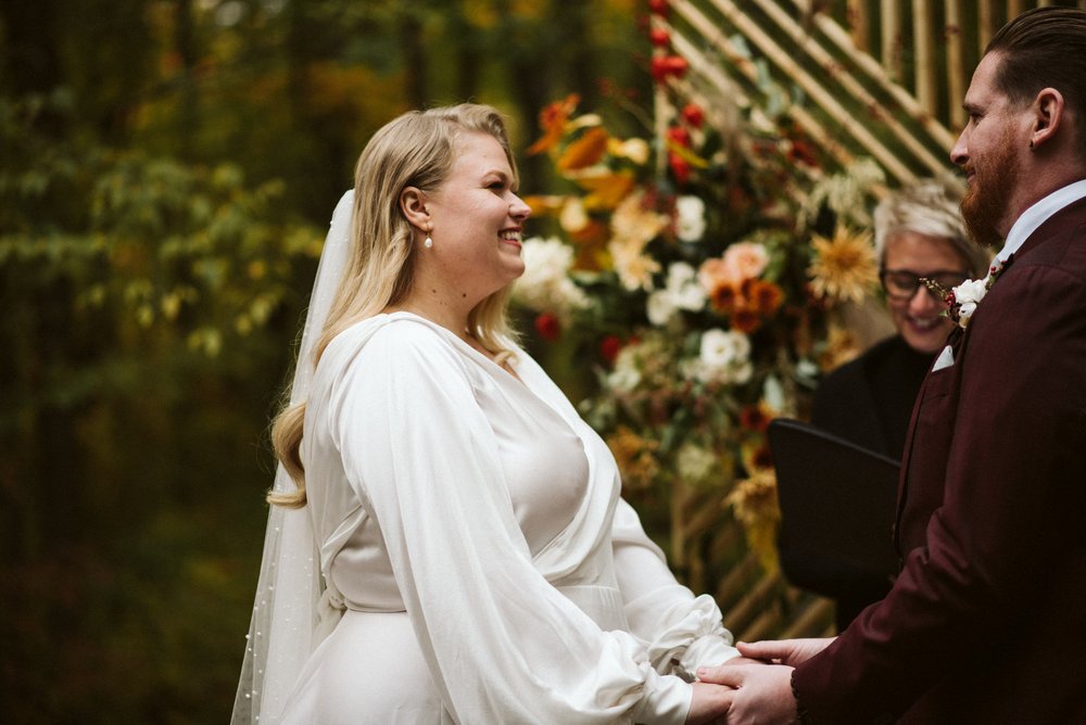 Compass Rose Forest Wedding in Prince Edward County