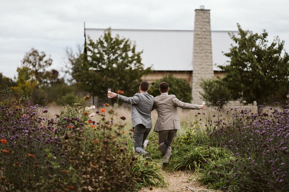 Compass Rose Forest Wedding in Prince Edward County