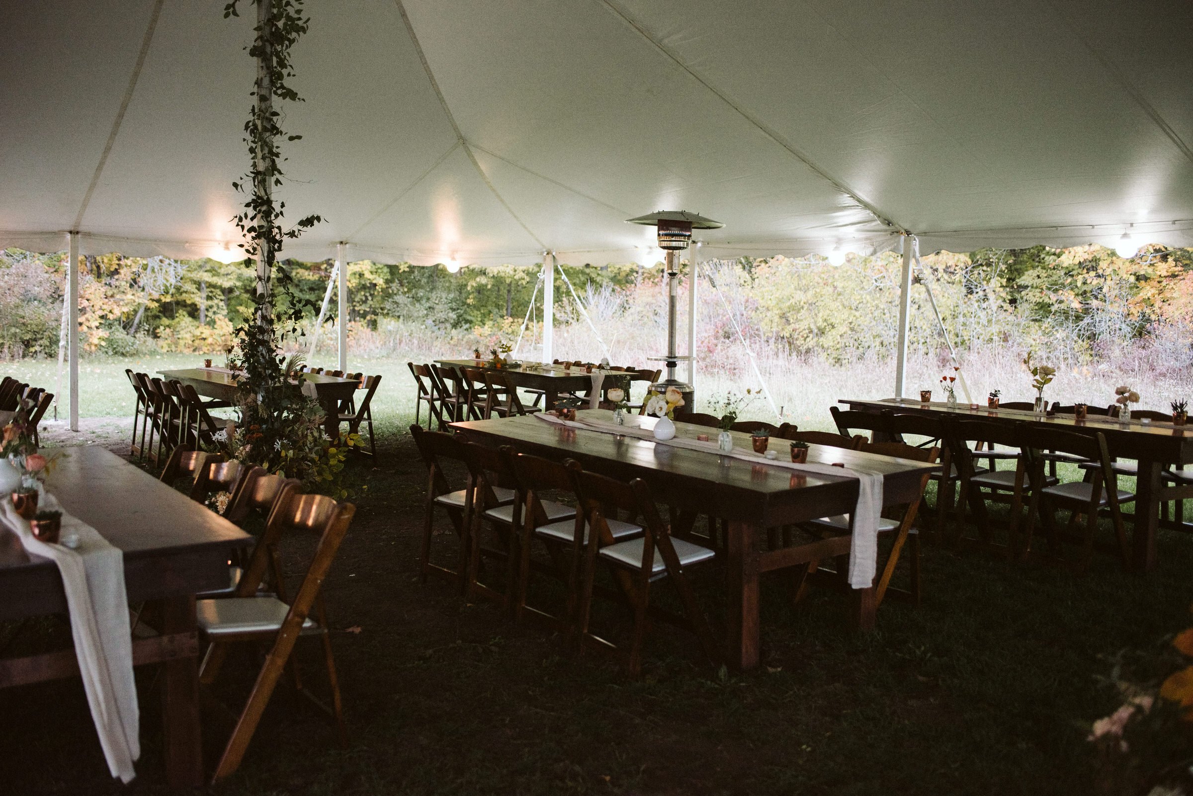 Compass Rose Forest Wedding in Prince Edward County