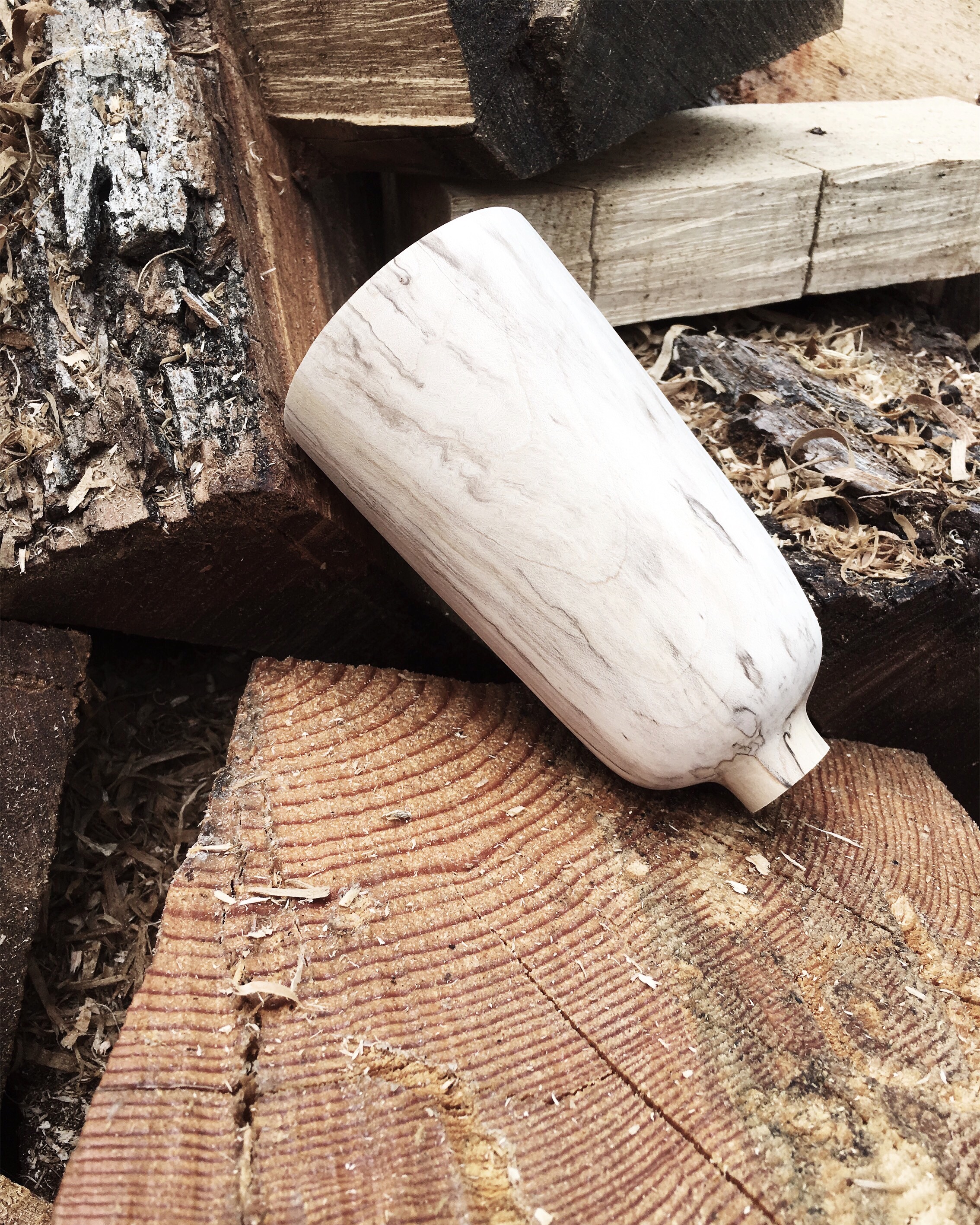 Turned vase from Anderson Ranch