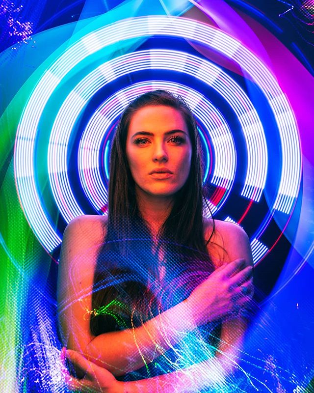 RGB Explosion! Shot all in a single exposure, zero Photoshop! I'll make a video about this process soon. Thanks to @julodanile for staying up past her bedtime to sleepily pose for all my ideas. You're a badass ❤️
Made with a @fotorgear Magilight syst