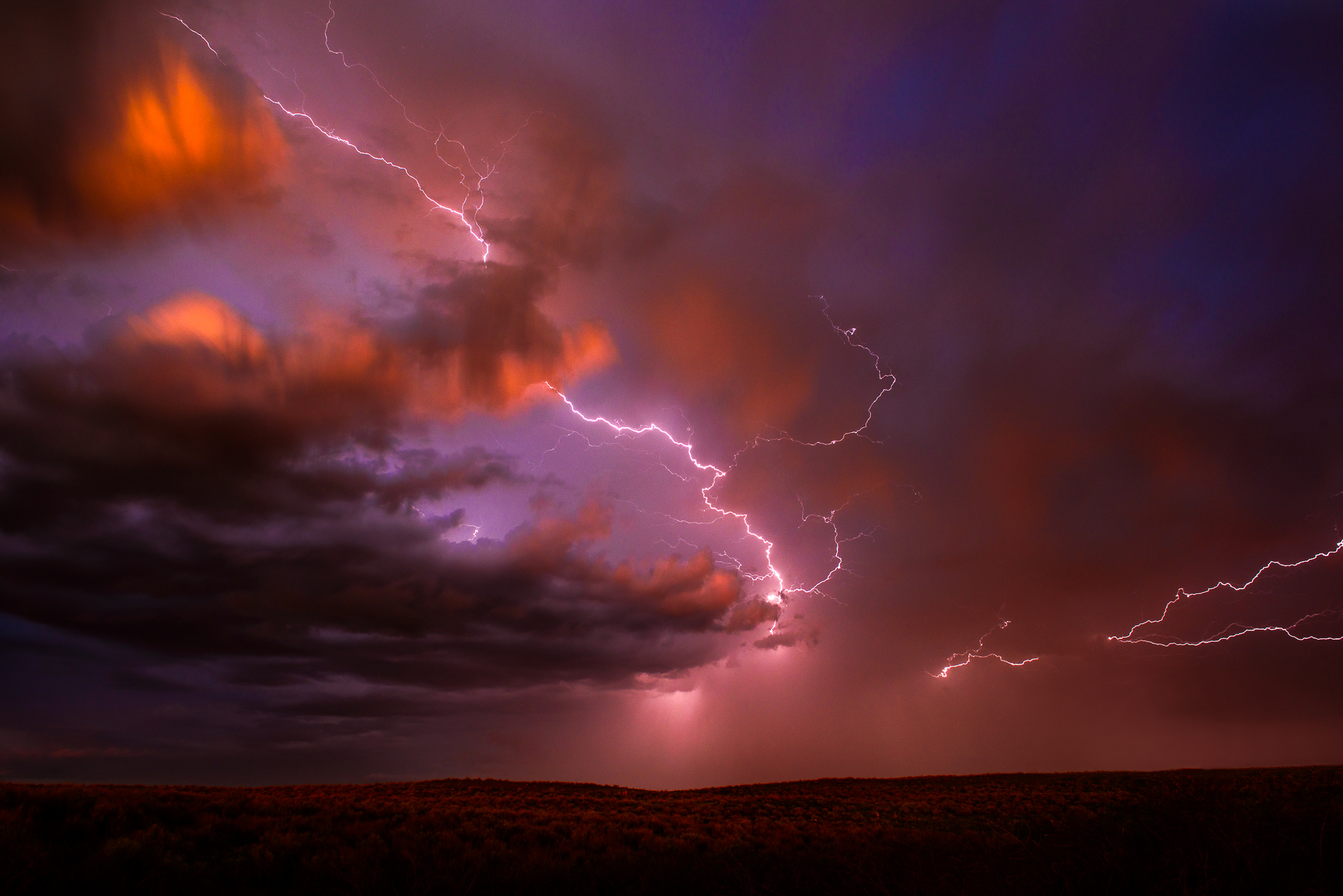 Thunderstorm in Wilderness