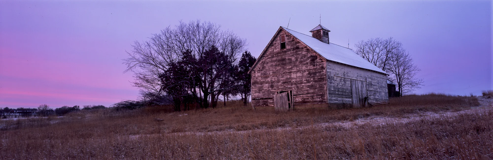 My first successful image from a 617 transparency on Fuji Velvia 50 film.