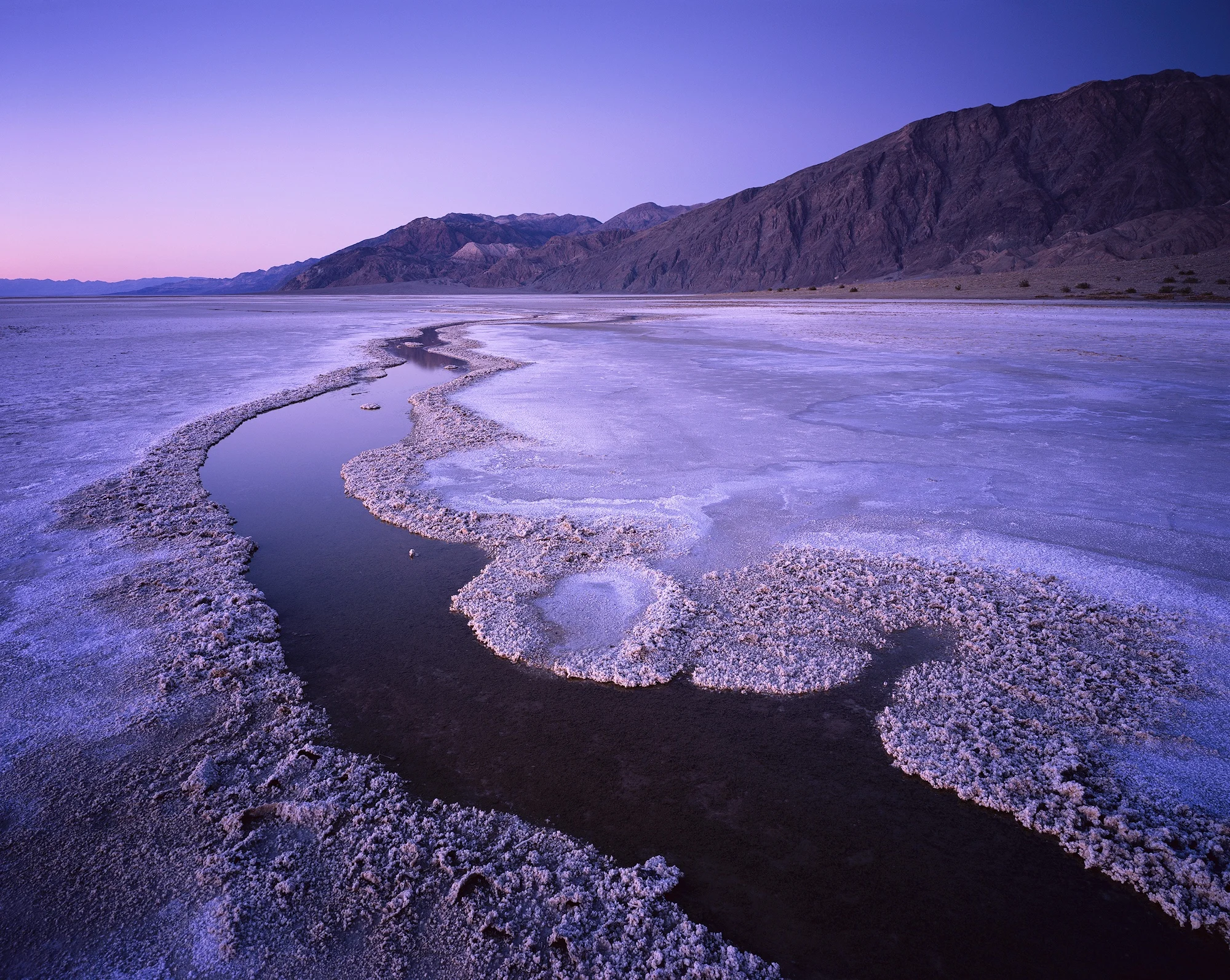 Salt Stream at Twilight