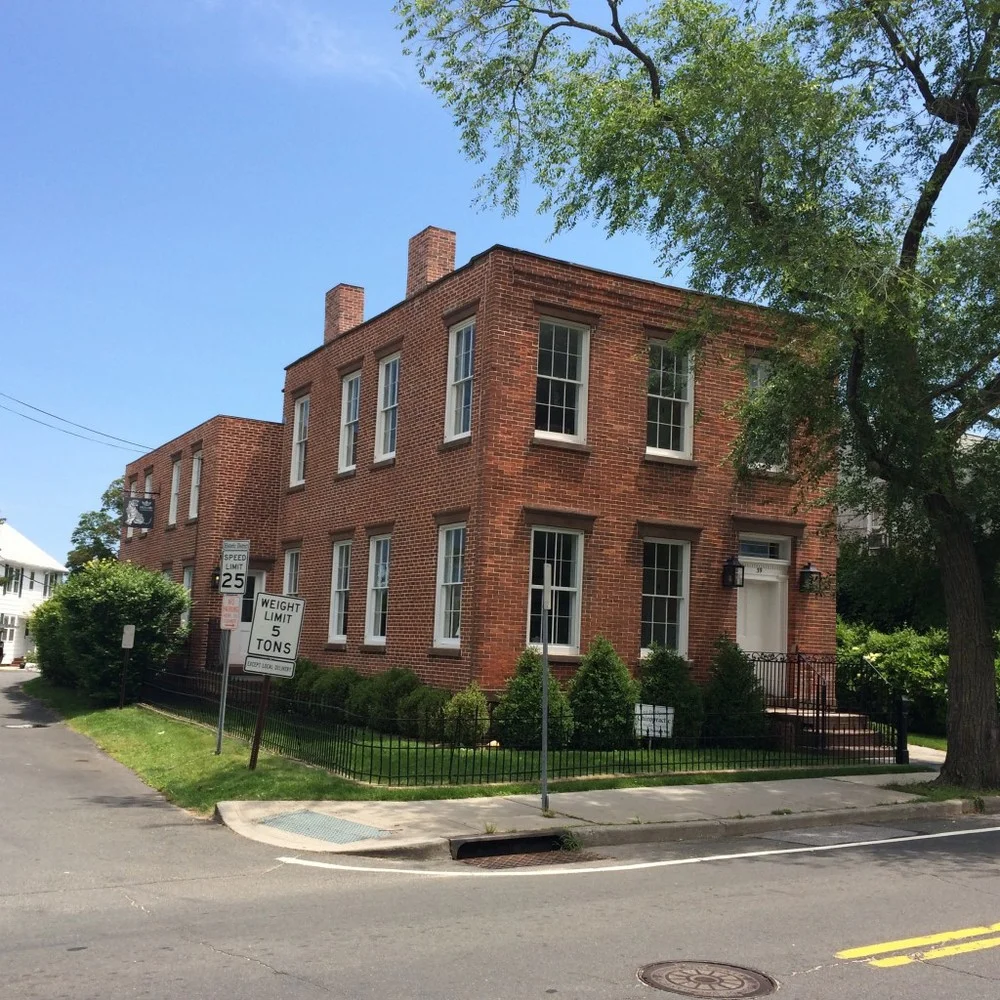 This is 39 Division Street. Menard Acupuncture is in the rear building, second floor. Go around side or back to enter (not front door). Parking for patients in back lot (when available).