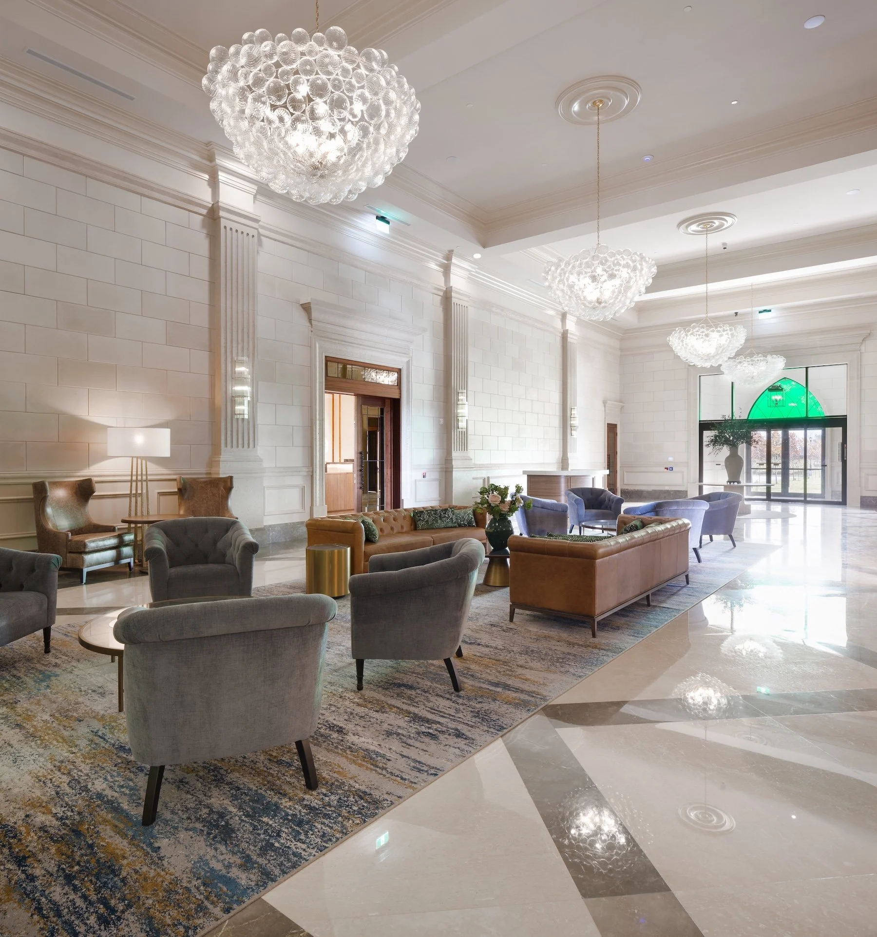  Stone Eagle Winery main entrance  – Niagara-on-the-Lake hospitality design by Dochia Interior Design 