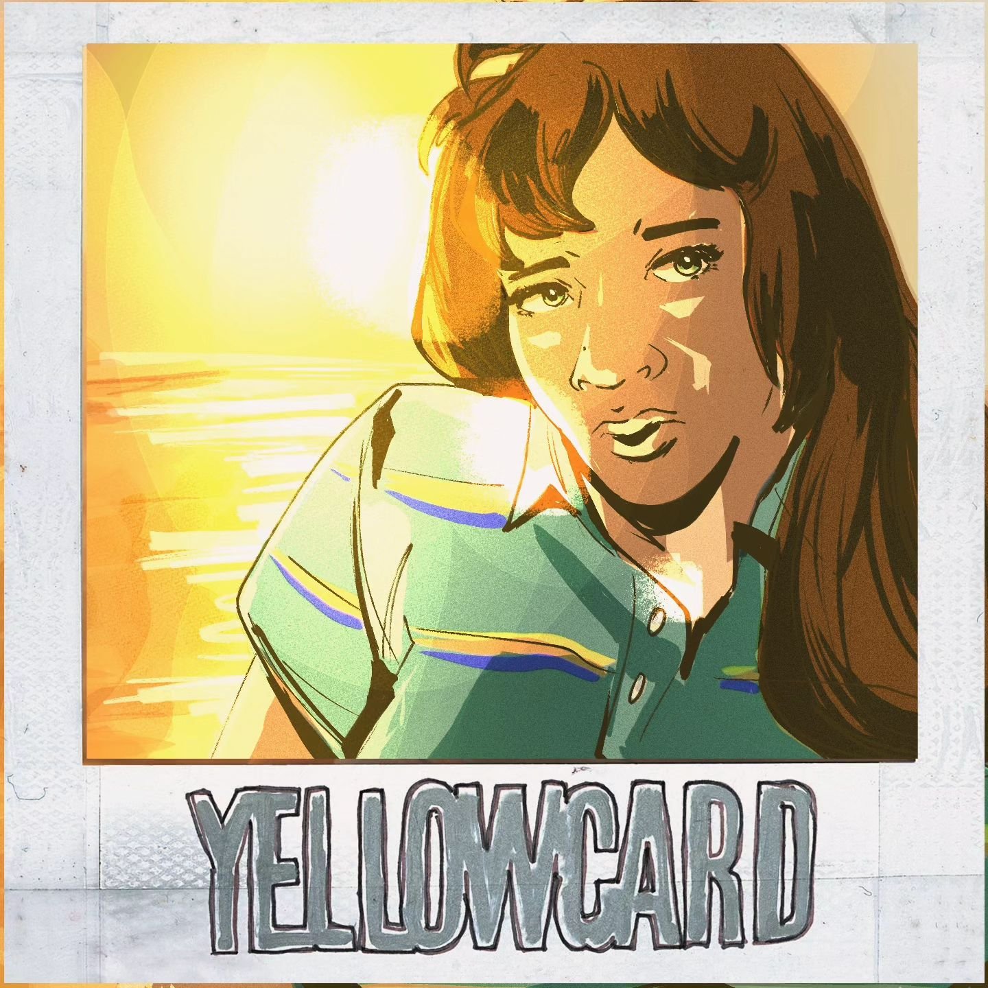 This album has been on rotation lately. Why? No idea. Just thought I'd redraw it.
&bull;&bull;&bull;
#yellowcard #albumart #oceanavenue #eyinjay