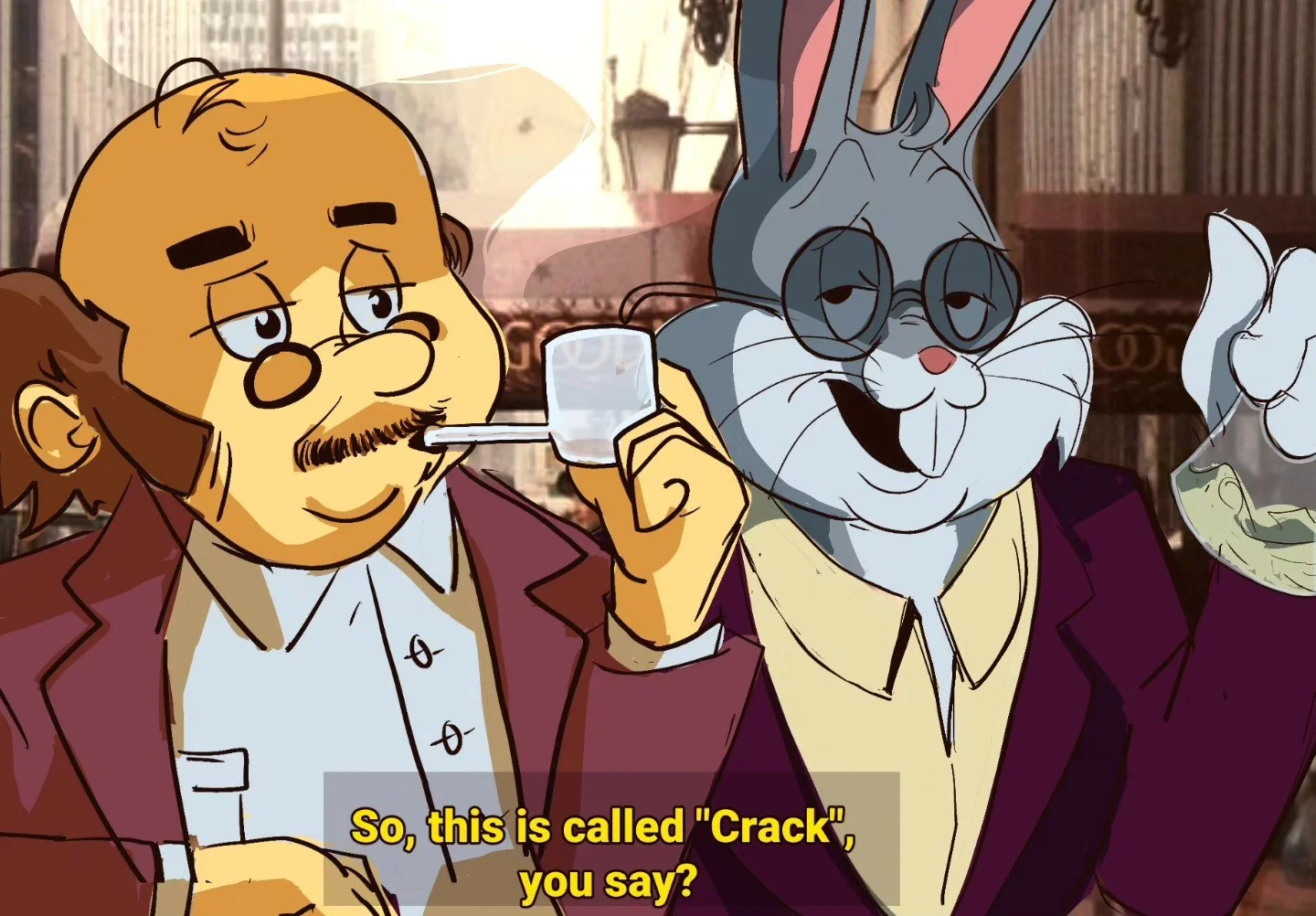 Happy New Year.
&bull;&bull;&bull;
#looneytunes #bugsbunny #eyinjay #DARE