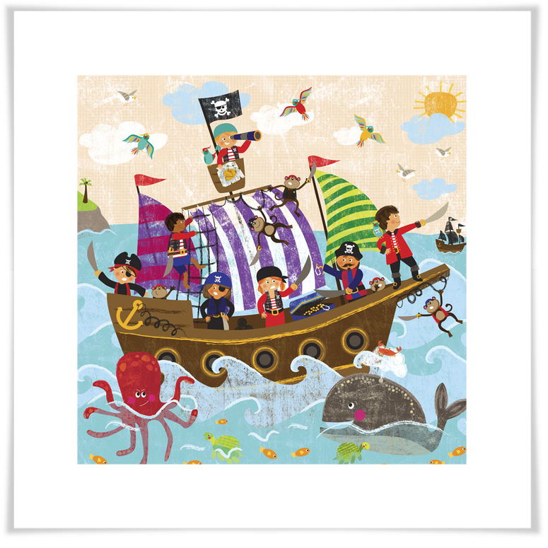 Swashbuckling Good Time Print