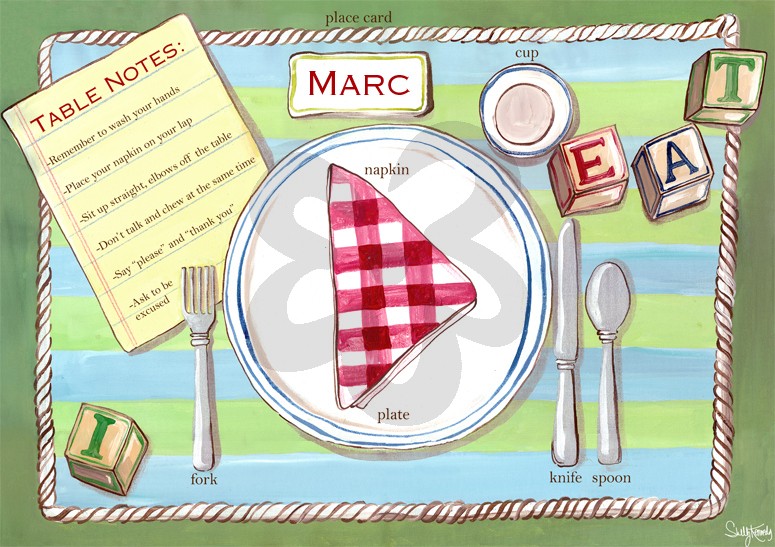 Place Setting Placemat