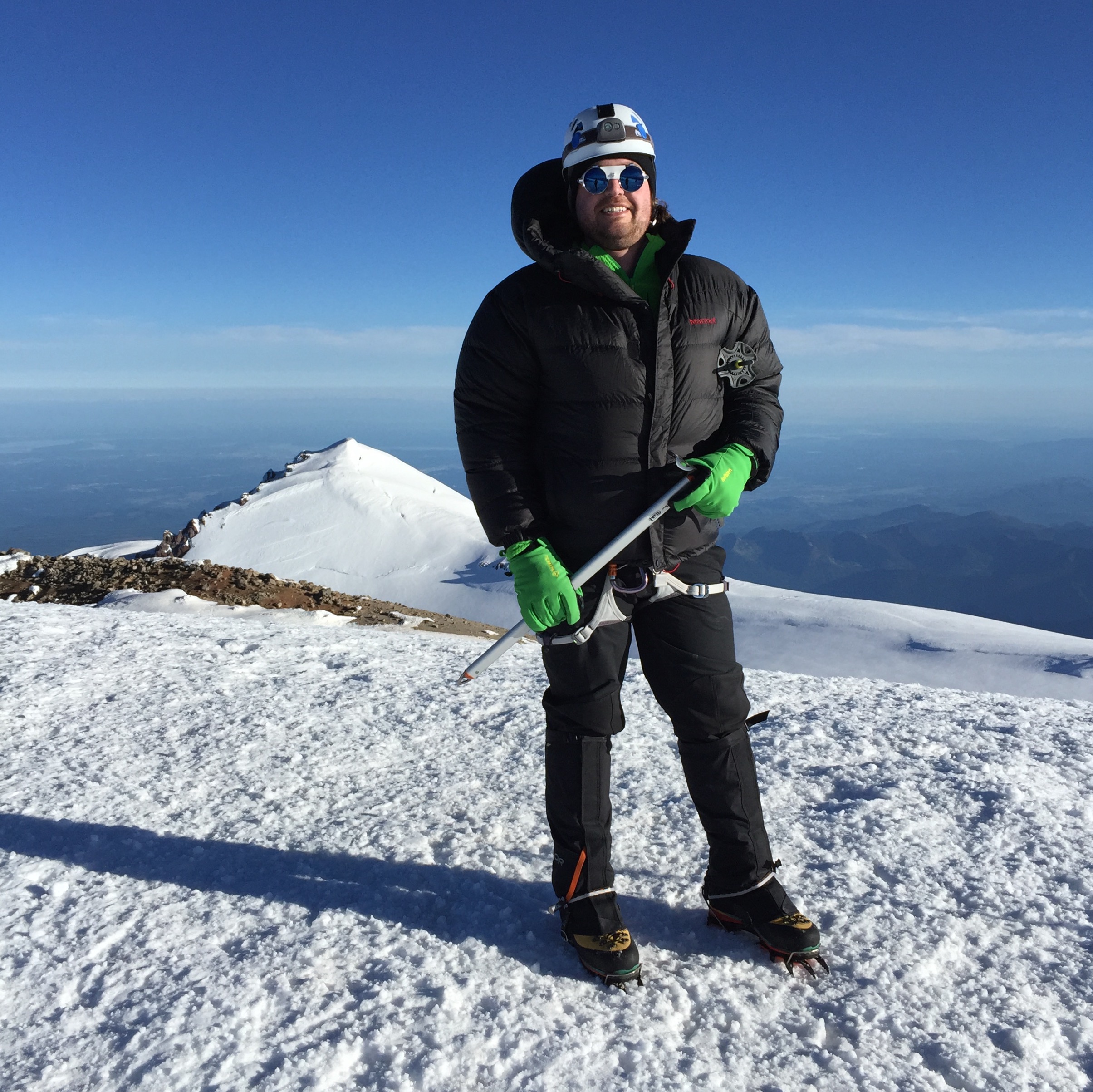 On the Summit of Rainier