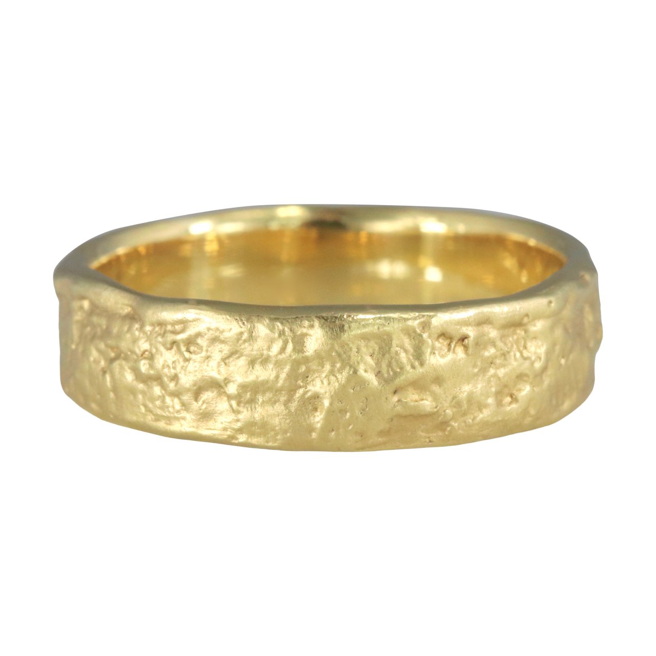 Lava Band Yellow Gold — Sarah Swell Jewelry