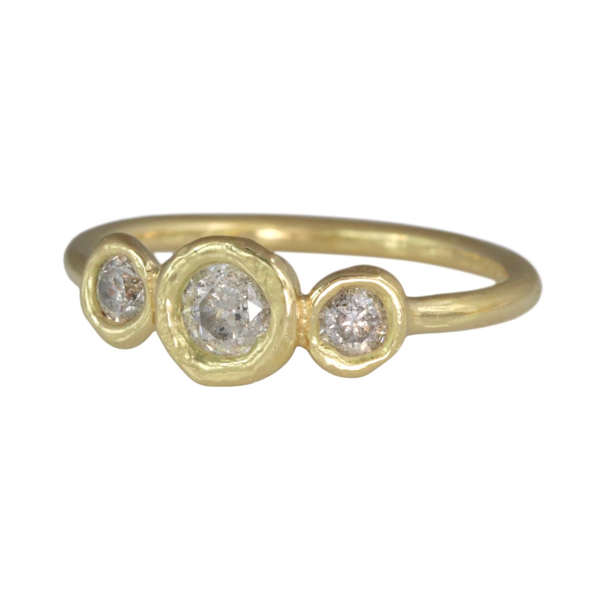 Triptych Erosion Ring — Sarah Swell Jewelry