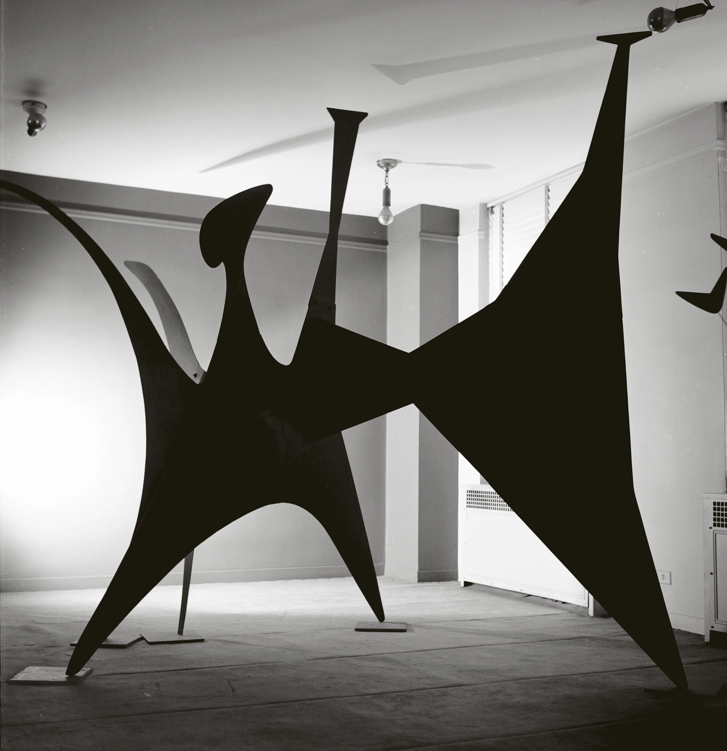 Black Beast 1940 by Alexander Calder. Images via NGV