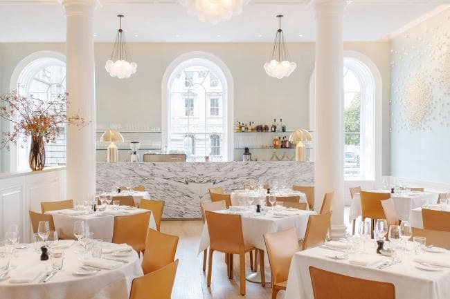 Spring Restaurant in the new wing of the Iconic Somerset House
