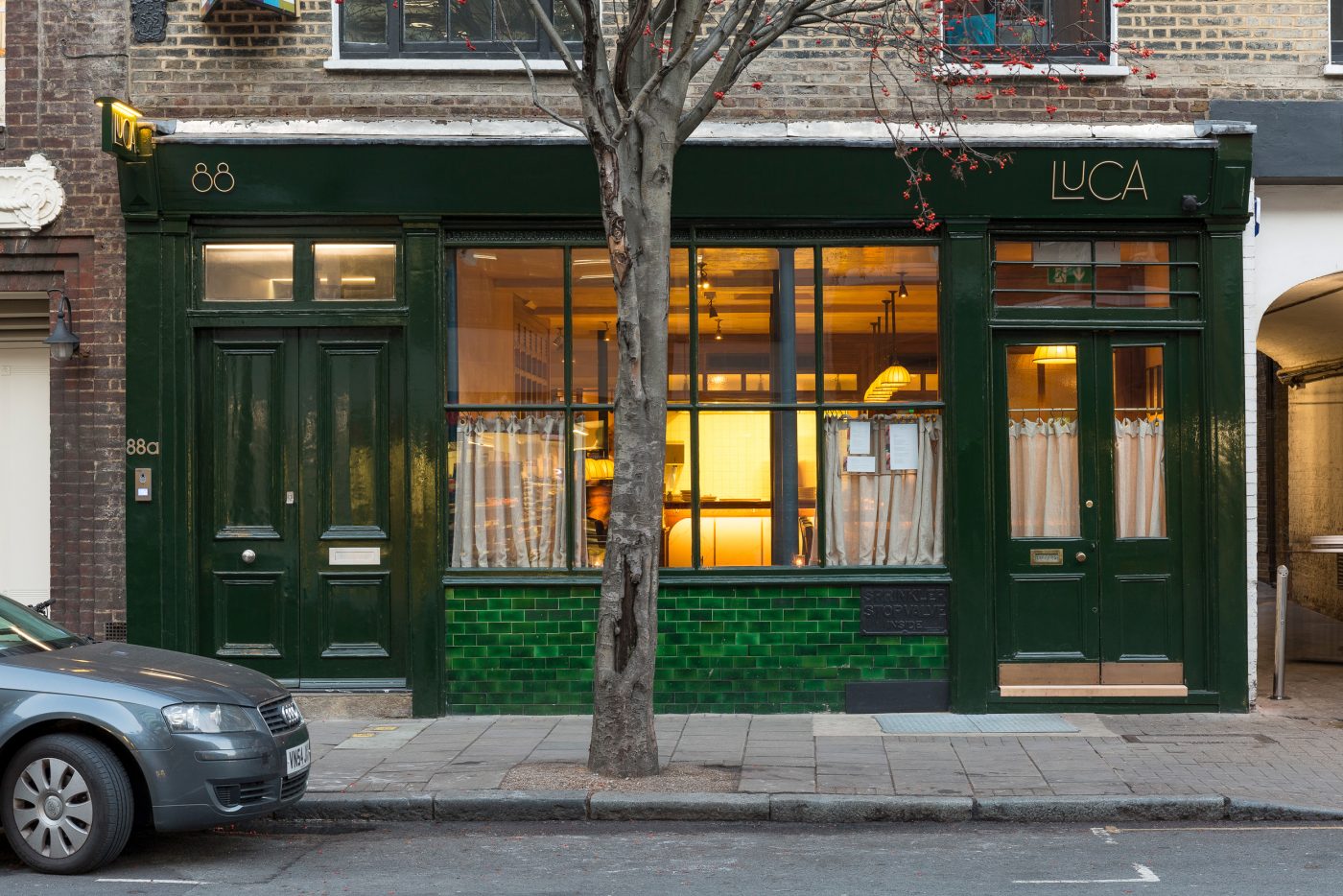 Art Deco inspired restaurant Luca