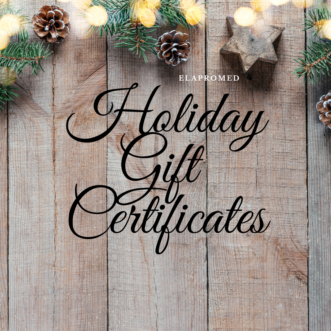 Give The Gift Of An Elapromed Treatment This Holiday Season!