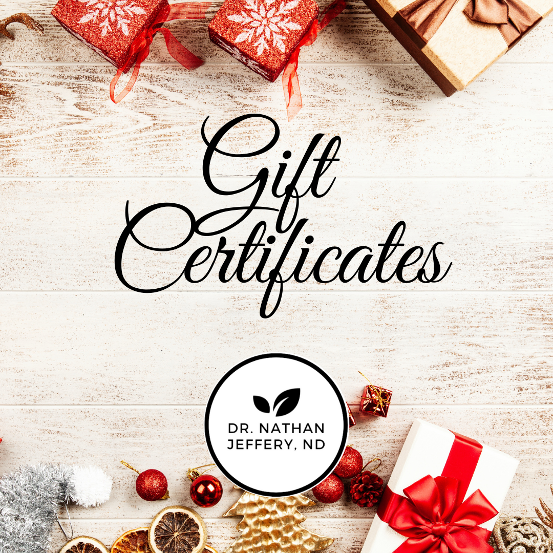 Holiday Gift Certificates