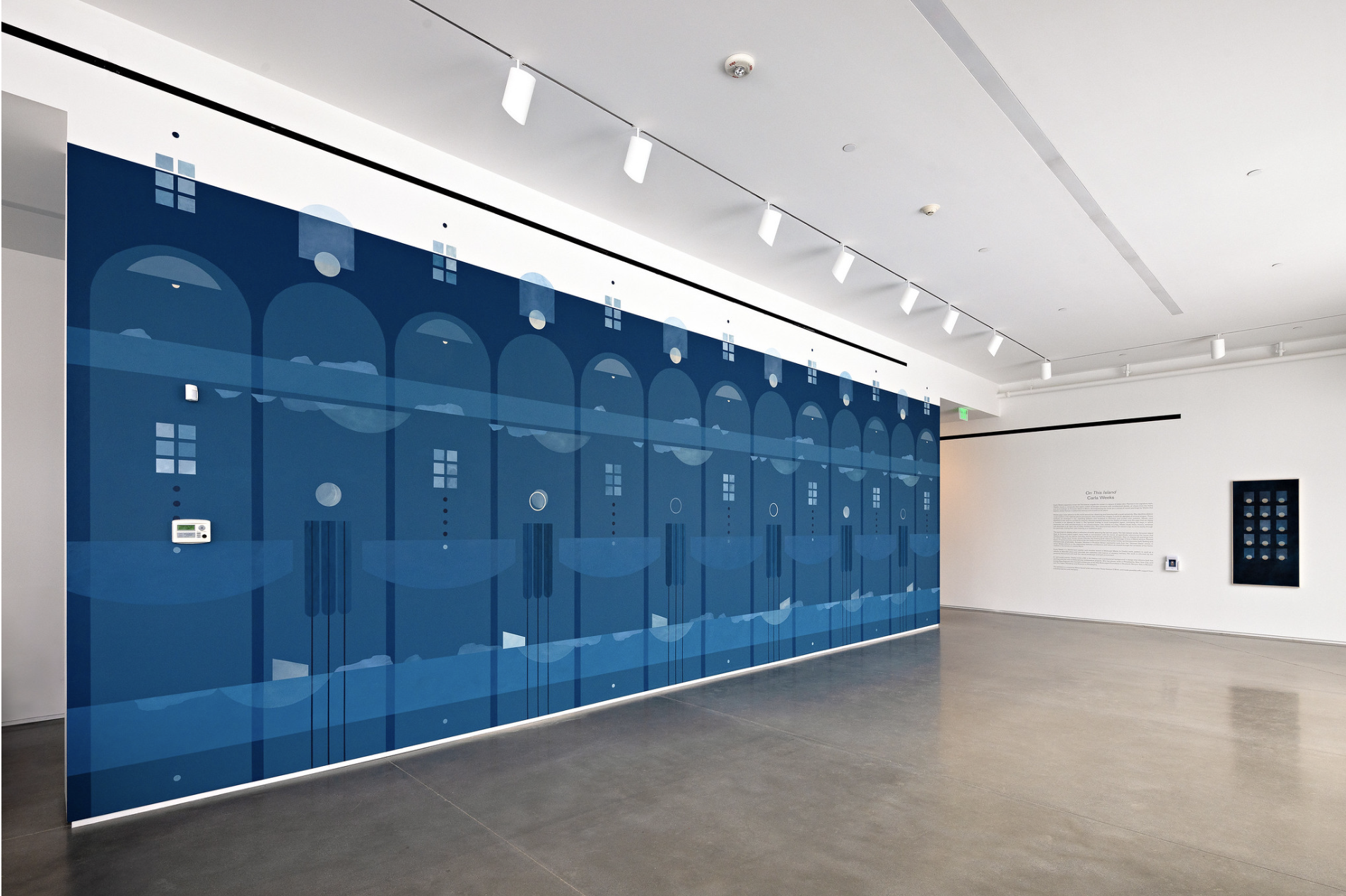  mural installation at The Center for Maine Contemporary Art (image by David Clough) 2024 