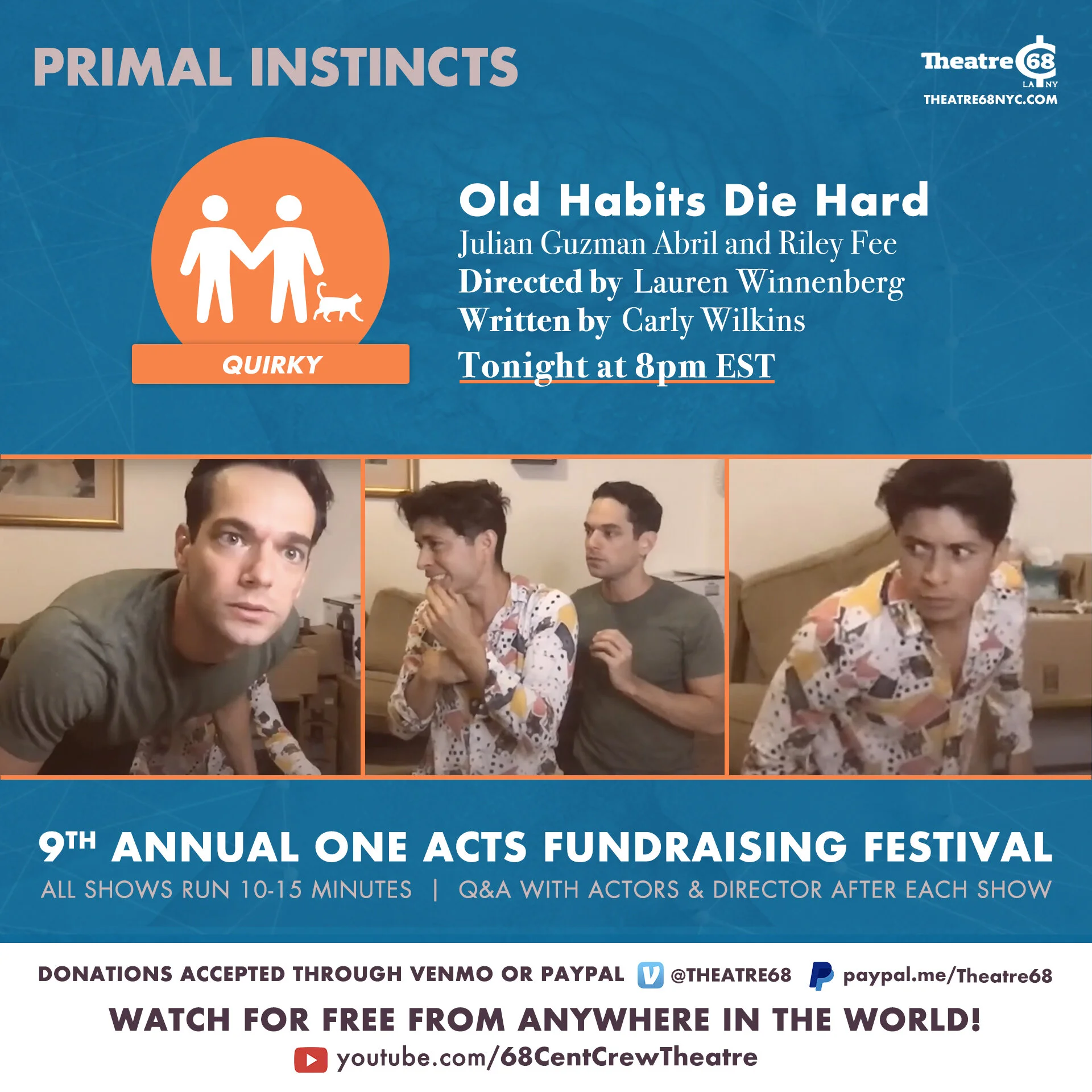 9th Annual One Act Festival - New York 