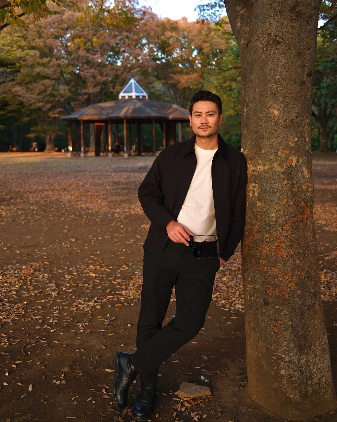 Golden hour amongst golden leaves 🍂🍁