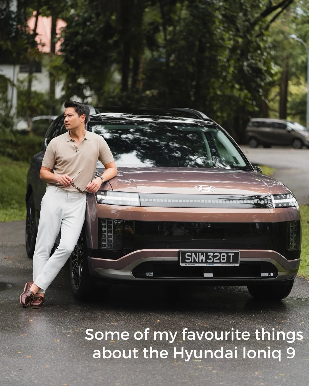 Ohhhh she&rsquo;s a beaut! Hosted the launch of the Hyundai Ioniq 9 back in Feb and finally took her out for a drive - she&rsquo;s everything I said in the script and more! Swipe through to see some of my favourite features 

@hyundai_sg @hyundai
