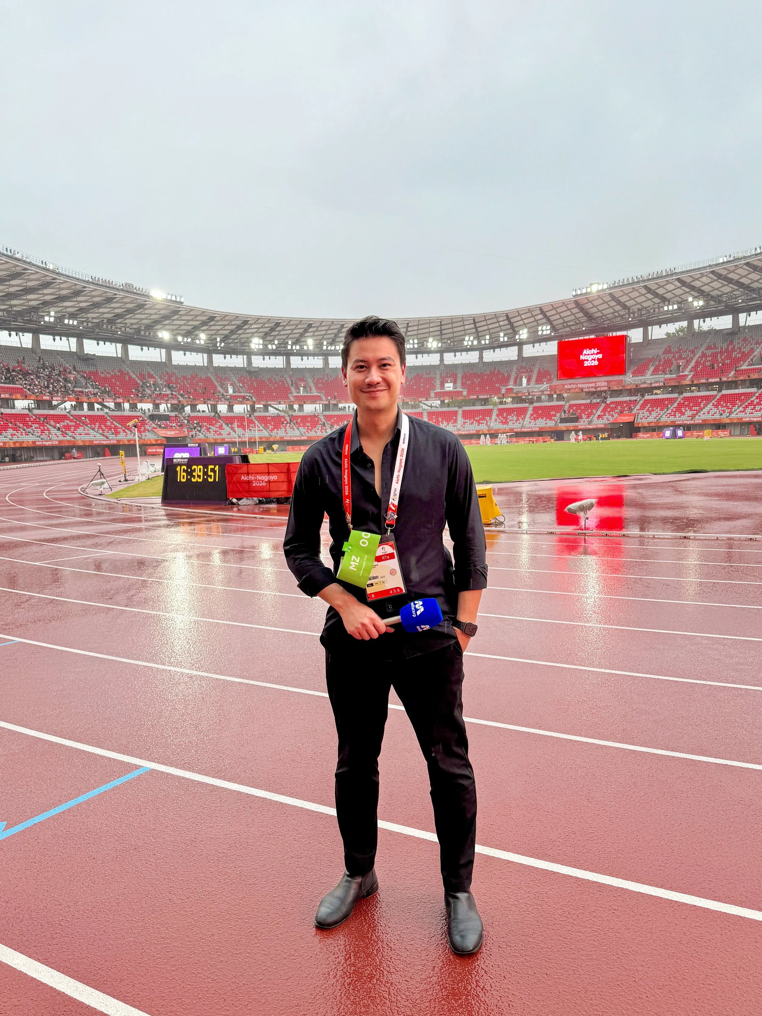 Asian Games 2026: My 8th Major Games with Mediacorp and for so many reasons one of my favourite. Arigato gozaimasu 🇯🇵