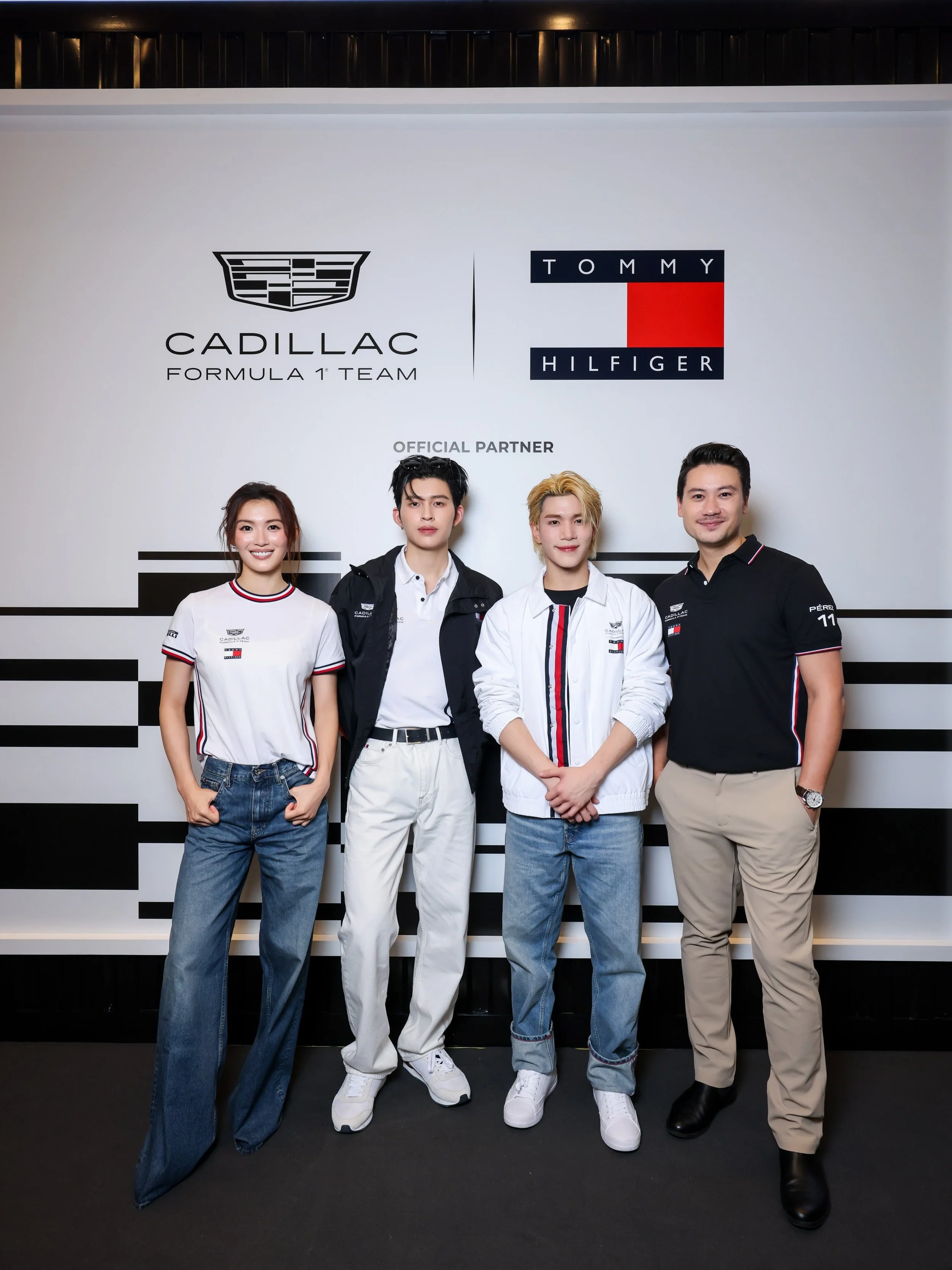What a way to kick off F1 weekend with the @tommyhilfiger fam, hosting @fourth.ig @pondponlawit @zhouguanyu24 @schecoperez at the #TommyHilfigerxCadillacF1 pop up! So much fun!

#PondNaravit #fourthnattawat
#TommyHilfiger #cadillacf1