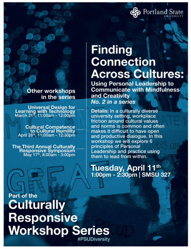 Culturally Responsive Workshop Series