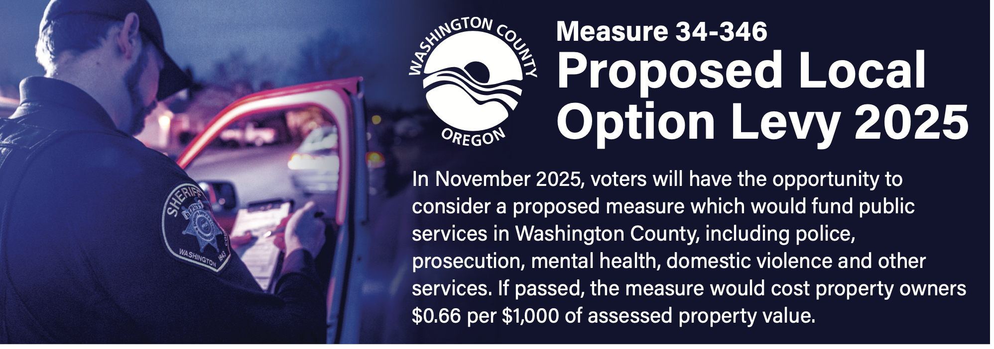 Washington County Public Safety Levy