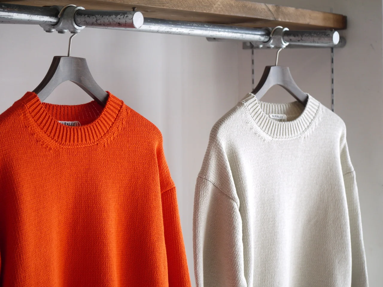 AURALEE GIZA SUPERSOFT KNIT P/O