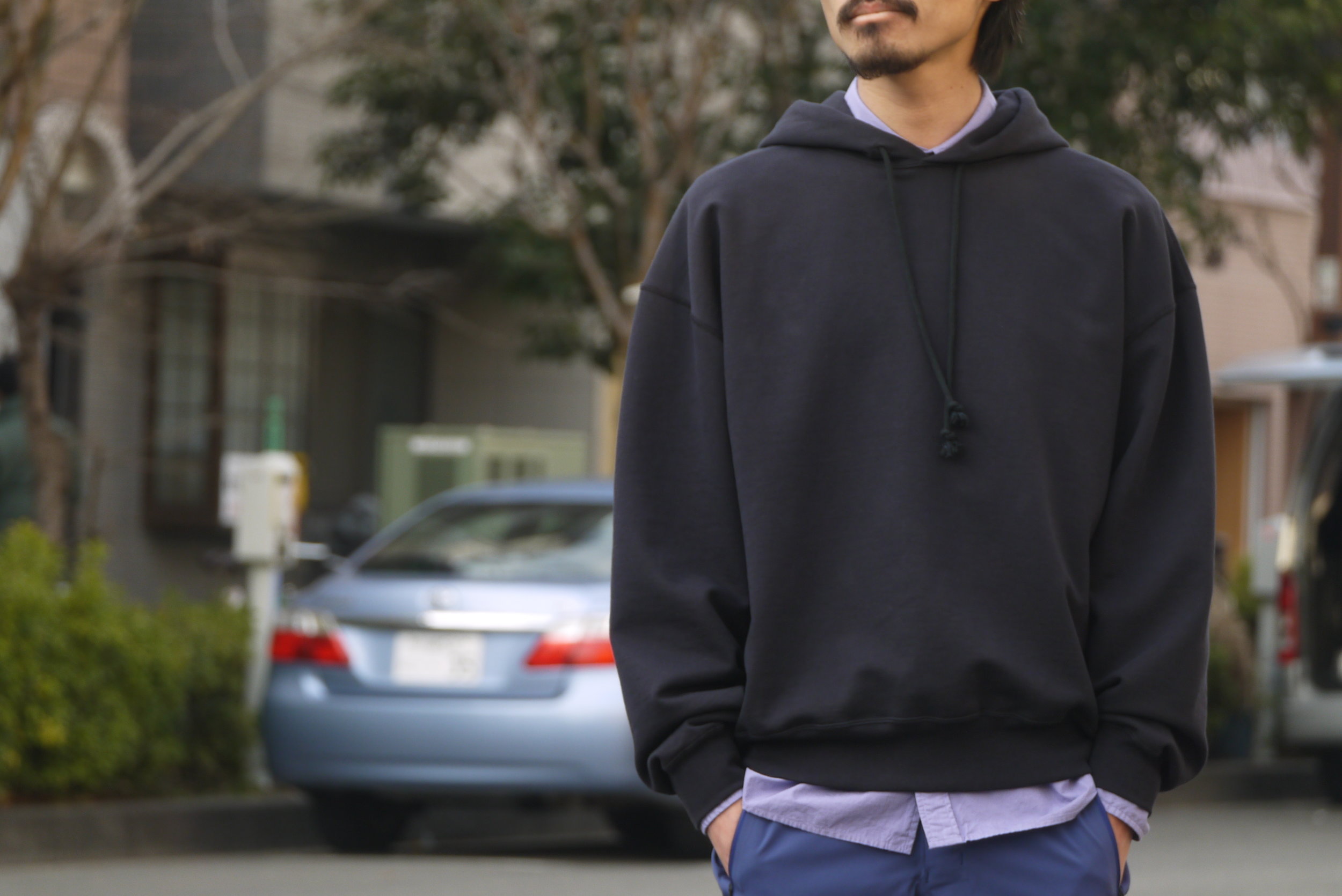 AURALEE SUPER SOFT SWEAT BIG P/O PARKA - パーカー