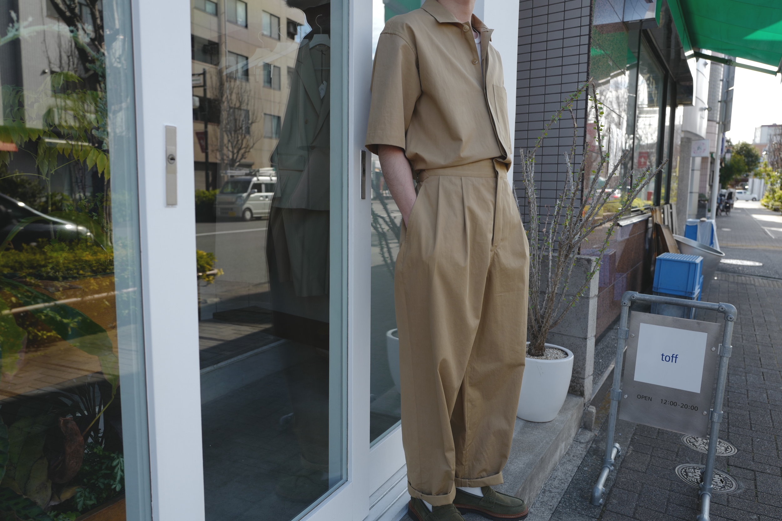 AURALEE WASHED CAVALRY TWILL JUMPSUIT — TF Blog