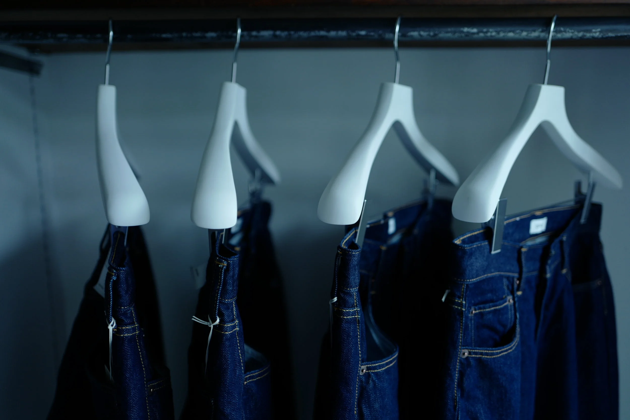 本藍スビン 13.5oz ストレートデニム